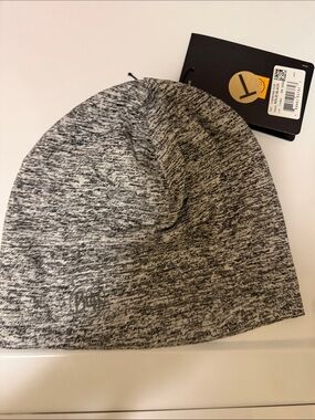 Buff Gray Marled Knit Beanie